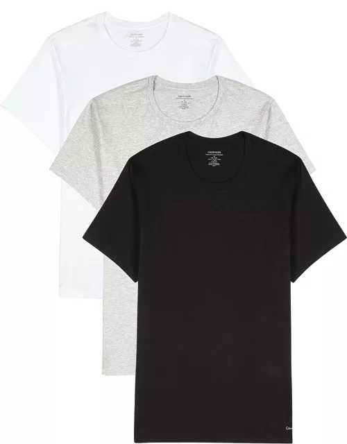 Calvin Klein Cotton-jersey T-shirt - set of Three - Multicoloured