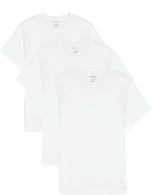 Calvin Klein Cotton-jersey T-shirt - set of Three - White