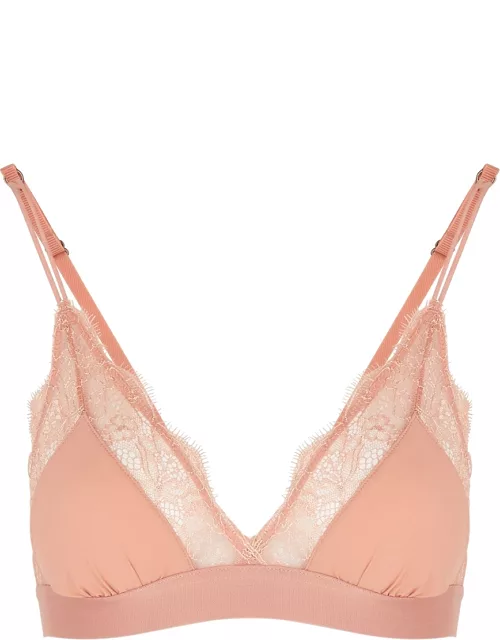 Love Stories Love Lace Sienna Blush Lace-trimmed Soft-cup bra - Nude - 3+