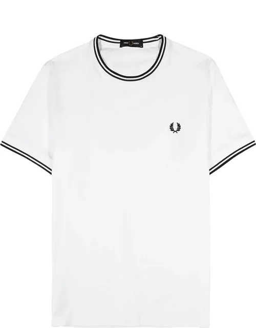 Fred Perry M1588 Cotton T-shirt - White