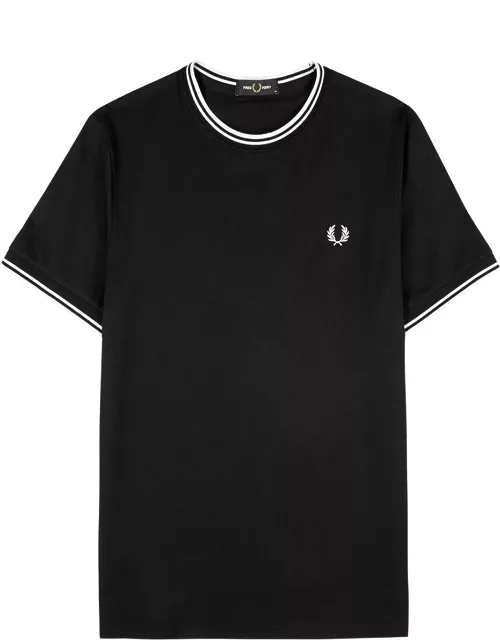 Fred Perry M1588 Black Cotton T-shirt