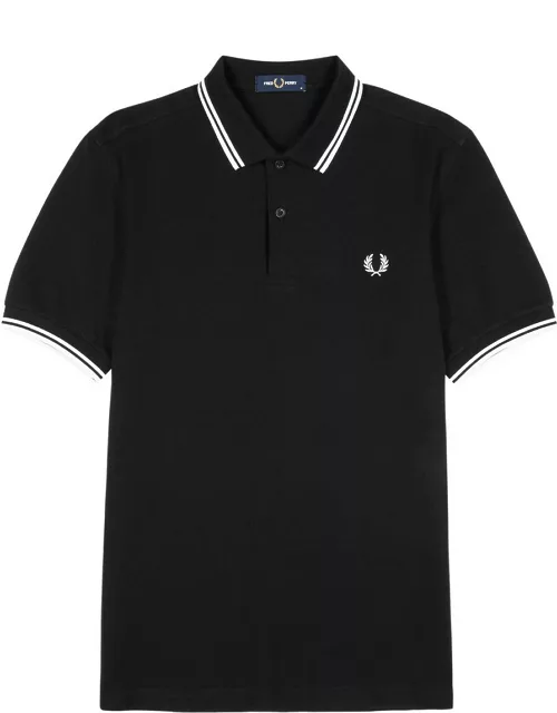 Fred Perry M3600 Black Piqué Cotton Polo Shirt