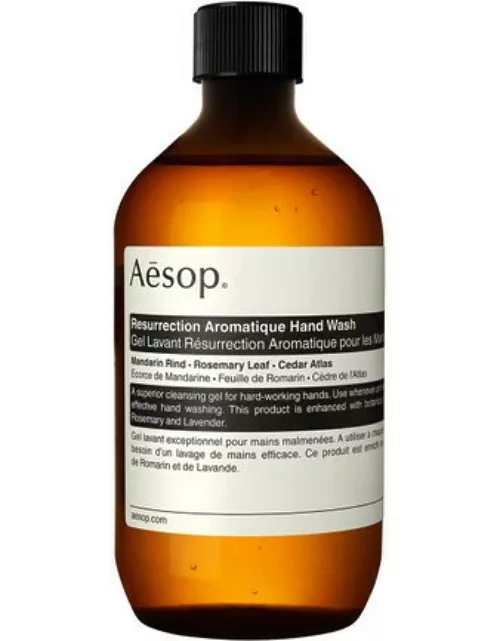 Aesop Resurrection Aromatique Hand Wash With Screw Cap 500m