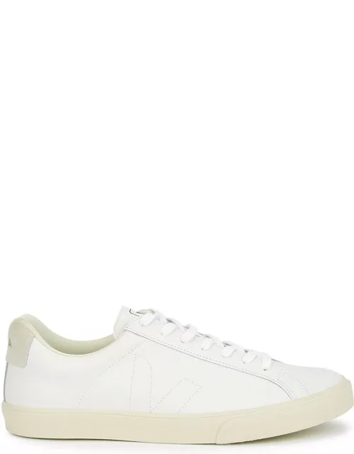 Veja Esplar White Leather Sneakers - 10, Veja Trainers, Lace up Front