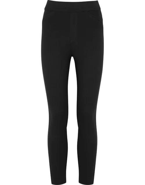 Spanx The Perfect Stretch-jersey Leggings - Black