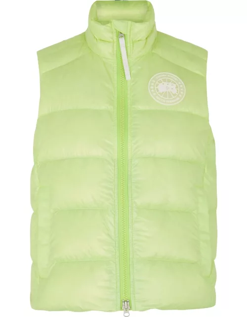 Canada Goose Cypress Neon Green Quilted Shell Gilet, Gilet, Lime