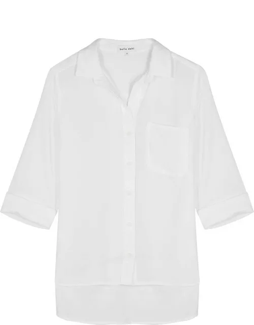 Bella Dahl Chambray Shirt - White