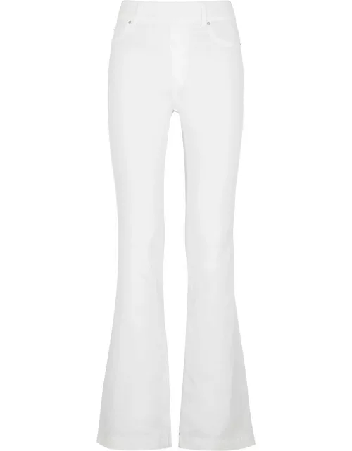 Spanx White Flared Jeans
