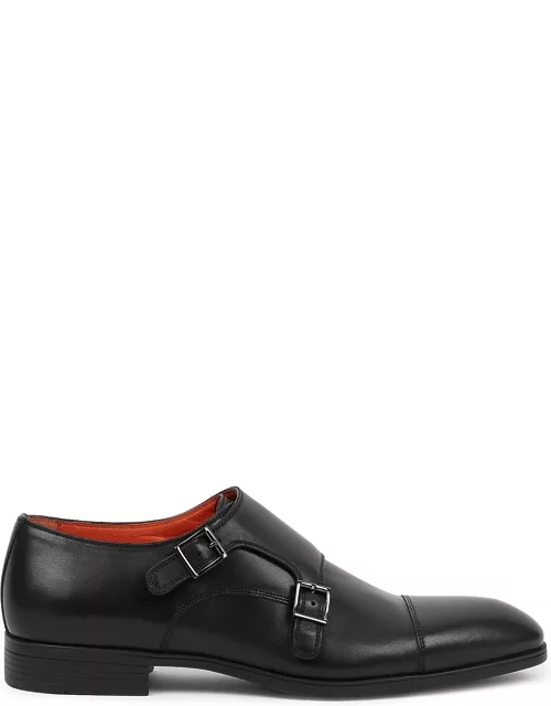 Stacy Adams Men's Bayne Cap Toe Double Monk - Black