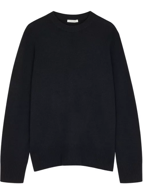 The Row Sibem Wool and Cashmere-blend Jumper - Navy