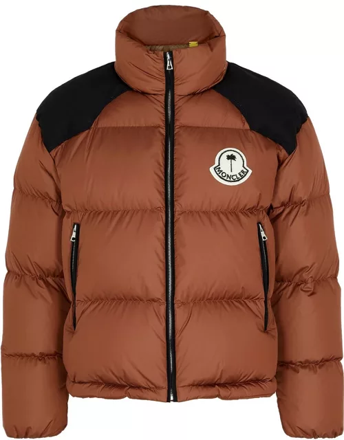 Moncler Genius 8 Moncler Palm Angels Nevin Quilted Shell Jacket - Brown - 00 (UK32/ Xxs)