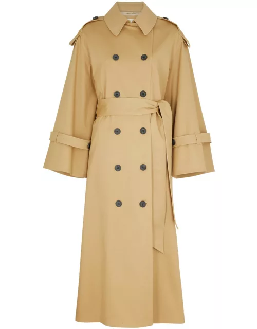 BY Malene Birger Alanis Stretch-cotton Trench Coat - Beige