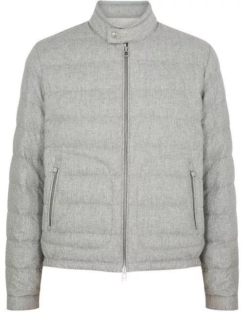 Moncler Acorus Quilted Jacket - Grey - 3, Men's Quilted Jacket, Male