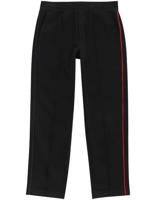 Moncler Striped Cotton Sweatpants - Black