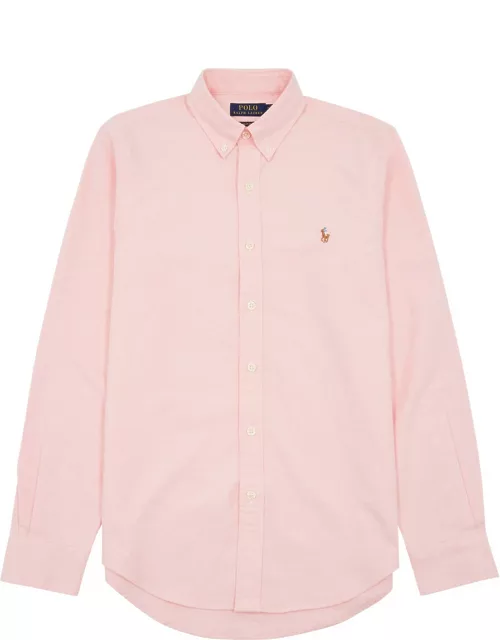 Polo Ralph Lauren Piqué Cotton Oxford Shirt - Pink