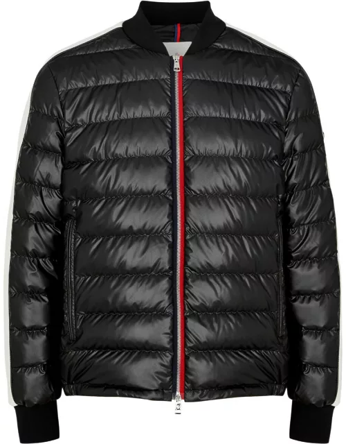 Moncler Arroux Quilted Shell Bomber Jacket - Black