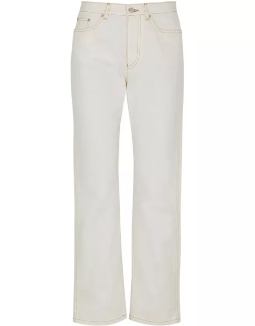 Moncler Slim-leg Jeans - White