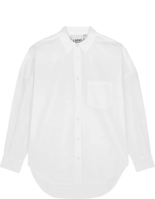 Lmnd Lemonade Chiara Cotton-poplin Shirt - White