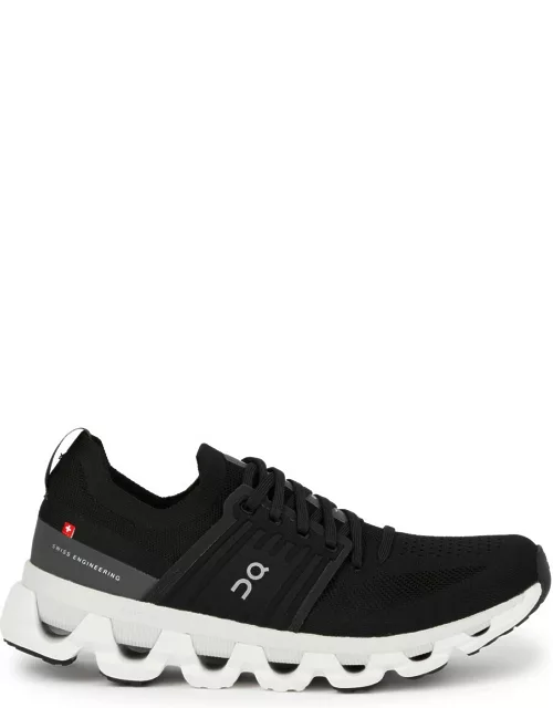 ON Cloudswift 3 Panelled Mesh Sneakers - Black