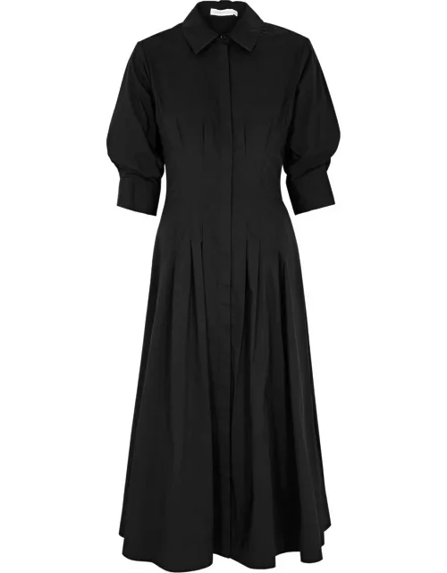 Jonathan Simkhai Jazz Cotton-blend Shirt Dress - Black