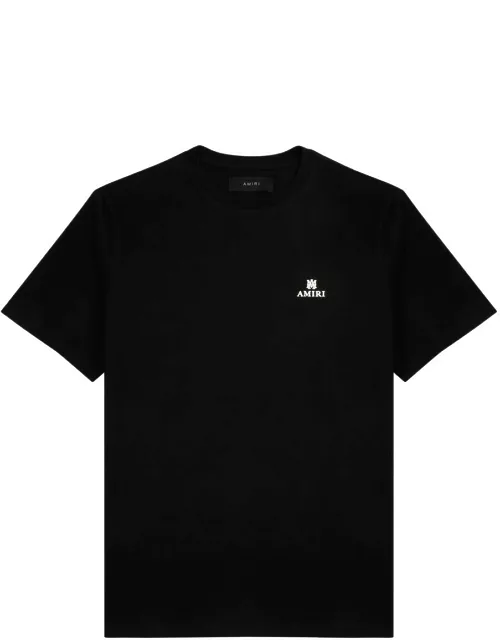 Amiri Bar Logo-print Cotton T-shirt - Black