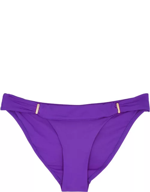 Melissa Odabash Positano Bikini Briefs - Violet