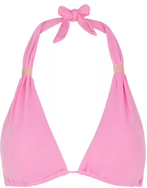 Melissa Odabash Grenada Halterneck Bikini Top, Bikini Top, Pink