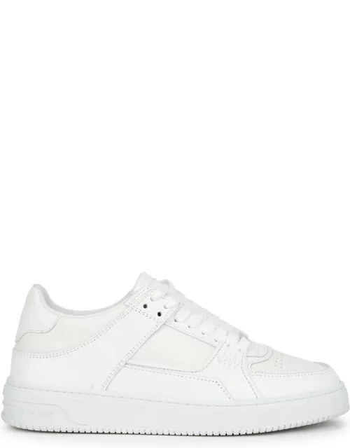 Represent Apex Panelled Leather Sneakers - White - 11, Represent Trainers, Grained