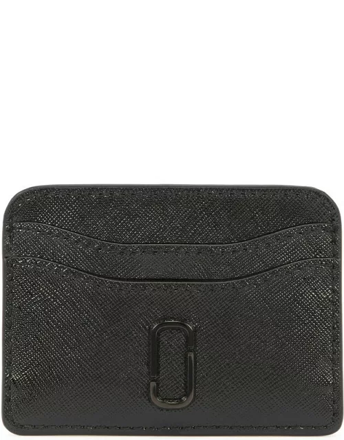 Marc Jacobs The Snapshot Dtm Leather Card Holder - Black - One