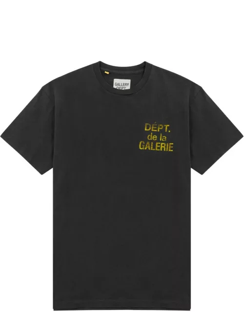 Gallery Dept. Logo-print Cotton T-shirt - Black