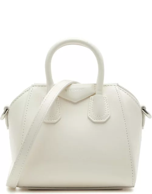Givenchy Antigona Micro Leather Cross-body bag - Ivory