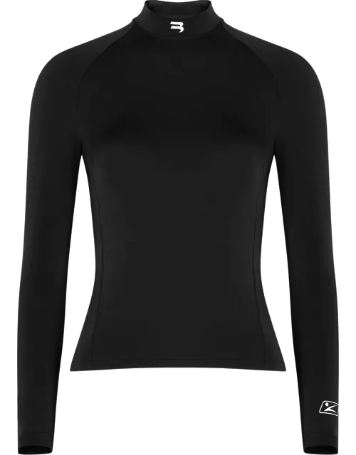 Moncler Logo Cotton Sweatpants - Black