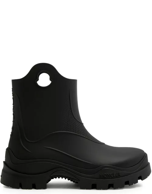 Moncler Misty Rubber Rain Boots - Black