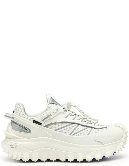 Moncler Trailgrip Gtx Panelled Nylon Sneakers - White - 3, Moncler Trainers, Checked
