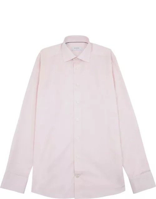 Eton Cotton-twill Shirt - Pink
