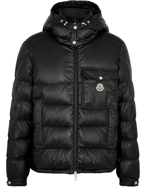 Moncler Wollaston Quilted Shell Jacket - Black - 6, Men's Designer Shell Jacket, Male