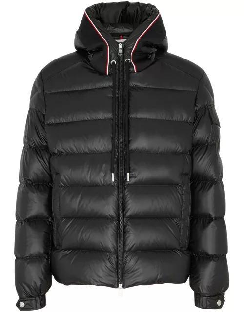 Moncler Pavin Hooded Quilted Shell Jacket - Black
