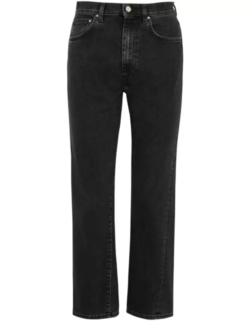 Totême Twisted Seam Straight-leg Jeans - Grey
