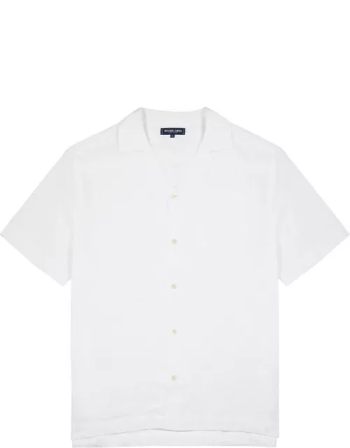 Frescobol carioca Angelo Linen Shirt - White