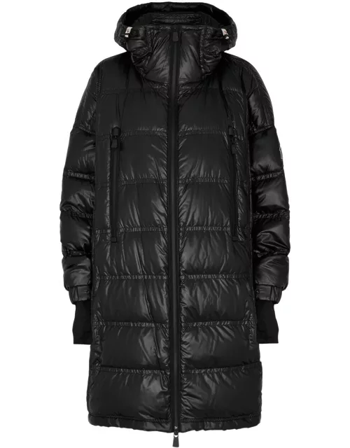 Moncler Rochelair Quilted Shell Coat - Black