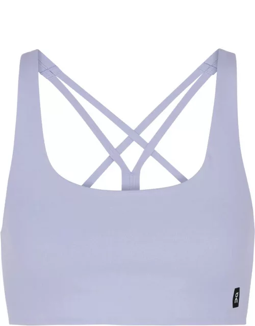 ON Running Movement Stretch-jersey bra top - Lilac