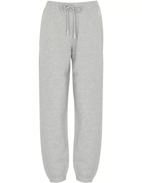 Moncler Glittered Jersey Sweatpants - Grey