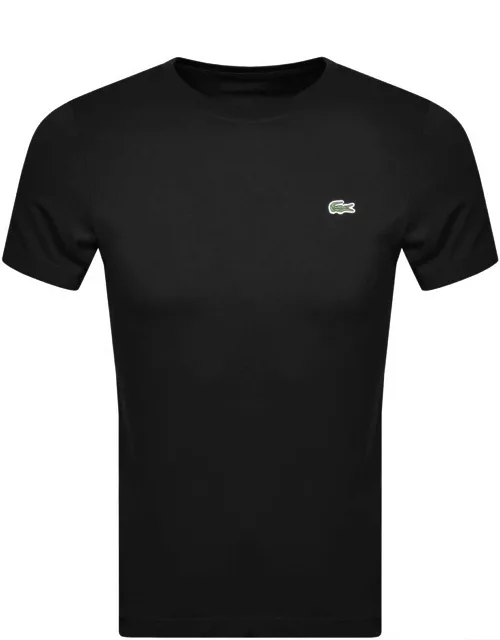 Lacoste Crew Neck T Shirt Black