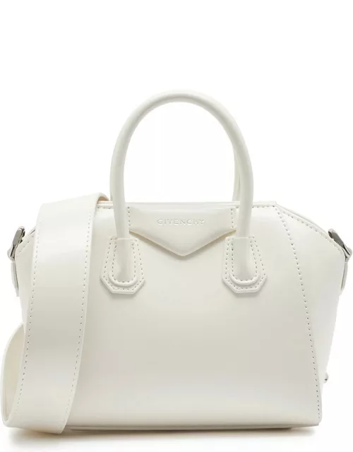Givenchy Antigona Toy Leather top Handle bag - Ivory