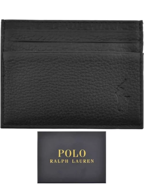 Ralph Lauren Leather Card Holder Black