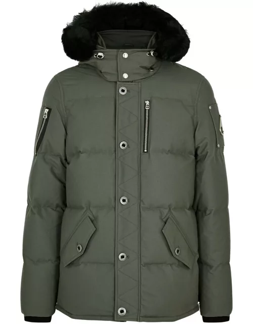 Moose Knuckles 3Q Quilted Canvas Jacket - Green