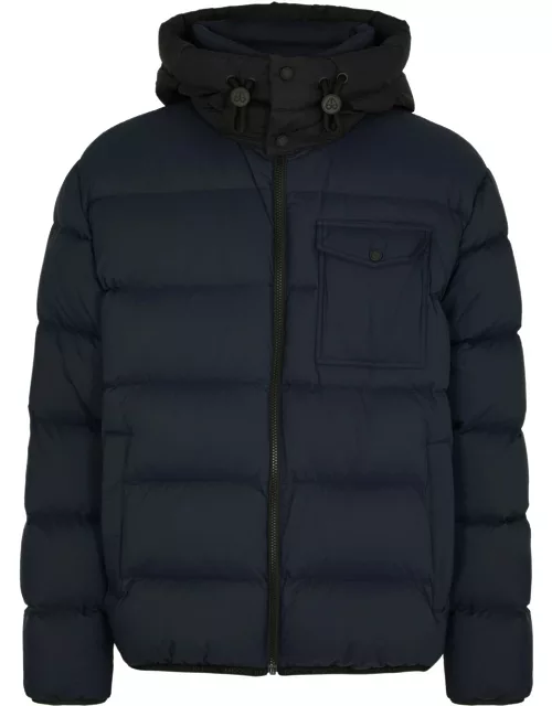 Moose Knuckles Bedstuy Quilted Shell Jacket - Navy