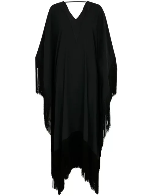 Taller Marmo Very Ross Fringe-trimmed Dress - Black - One