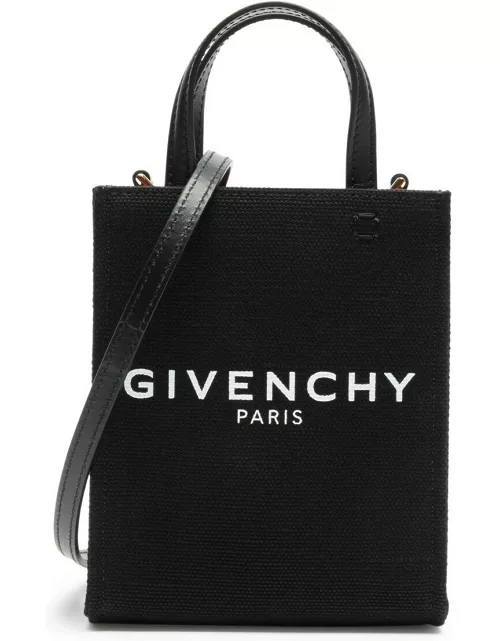 Givenchy G Tote Mini Canvas Cross-body bag - Black