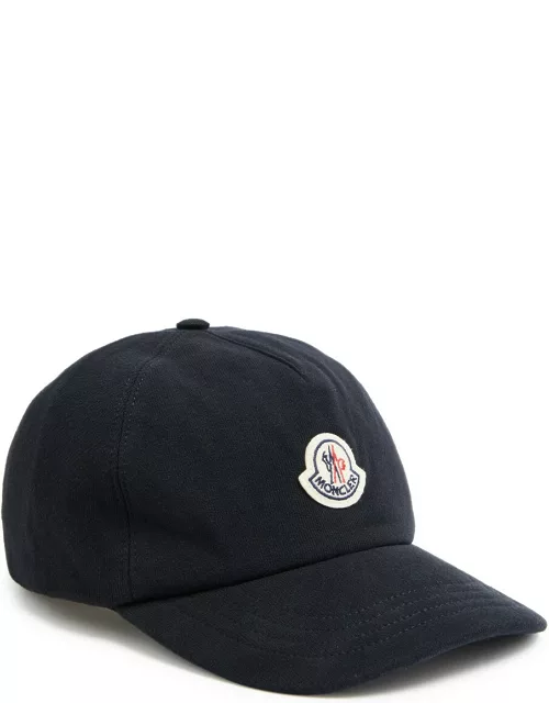 Moncler Logo Cotton cap - Navy